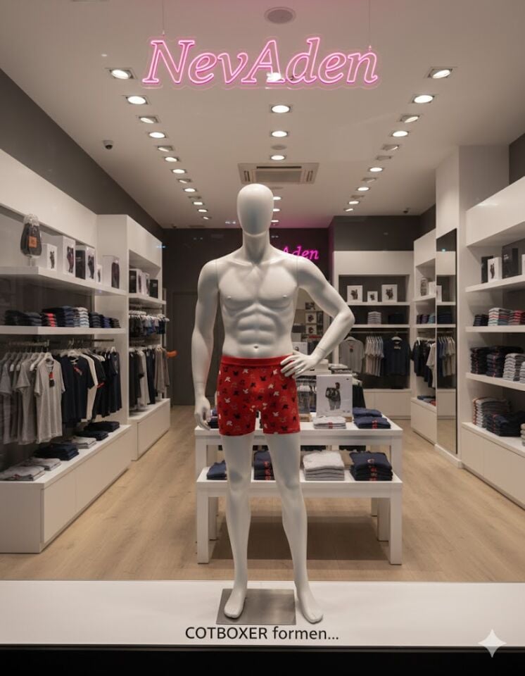 Cotboxer Pamuklu Desenli Erkek Boxer Nefes Alabilen Kumaş Yapısı Playboy Model