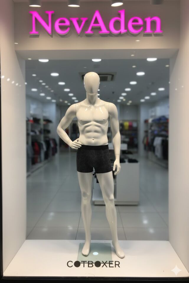 Cotboxer Pamuklu Desenli Erkek Boxer Nefes Alabilen Kumaş Yapısı Mozaik Model