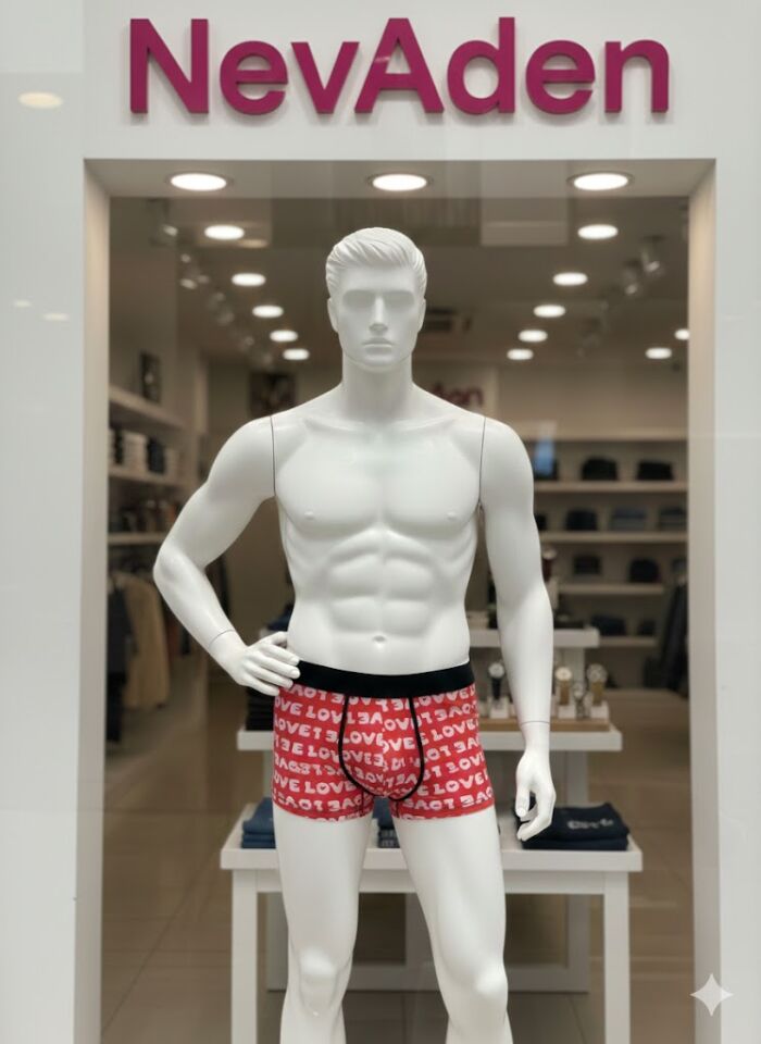 Cotboxer Pamuklu Desenli Erkek Boxer Nefes Alabilen Kumaş Yapısı Love Model