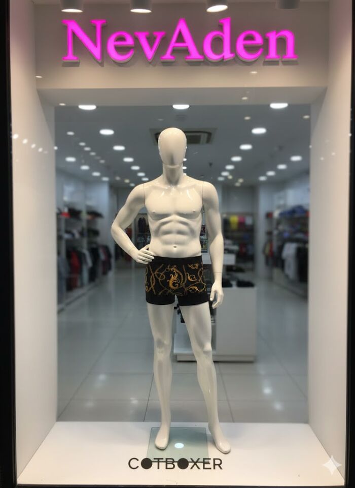 Cotboxer Pamuklu Desenli Erkek Boxer Nefes Alabilen Kumaş Zincir Model