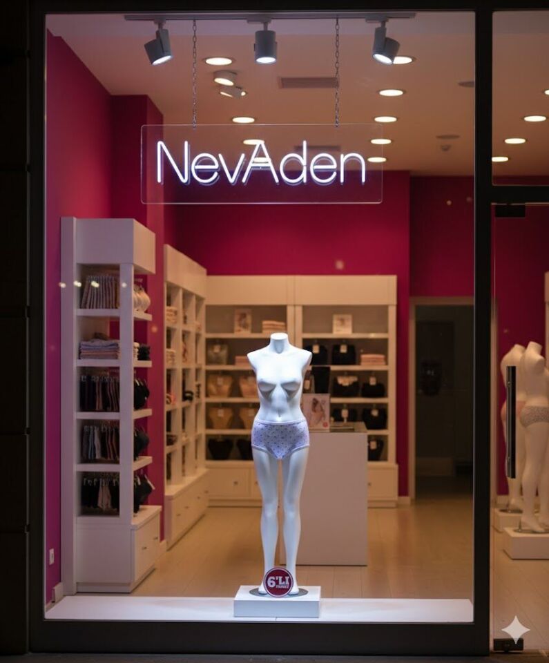 Özten Mine Çiçekli Pamuklu Bato Ekru Külot Tekli