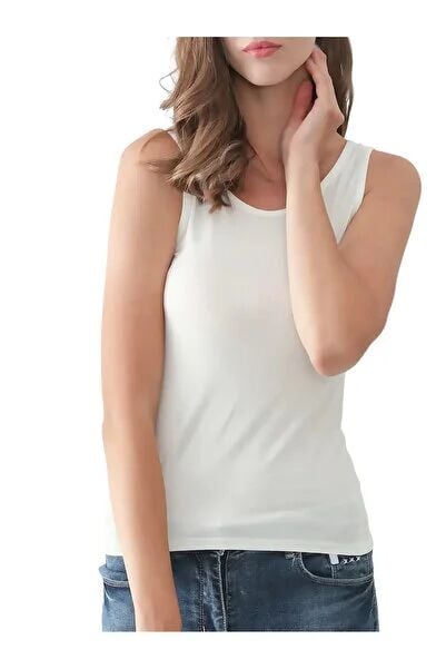 Özten Bambu Geniş Askılı Kadın Atlet