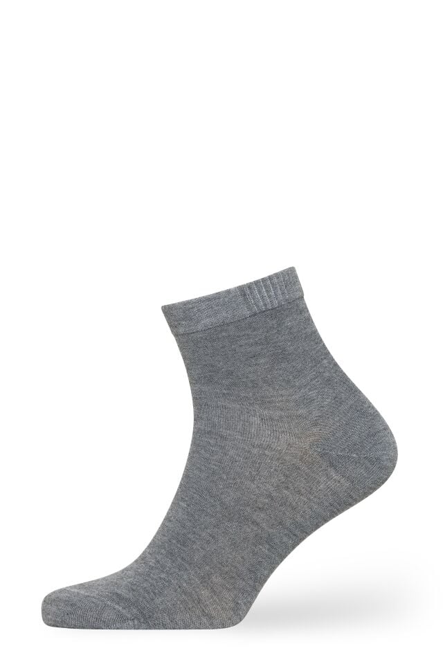 Dündar Plus Erkek 6’lı Bambu Konç Patik Çorap Seti - Dikişsiz