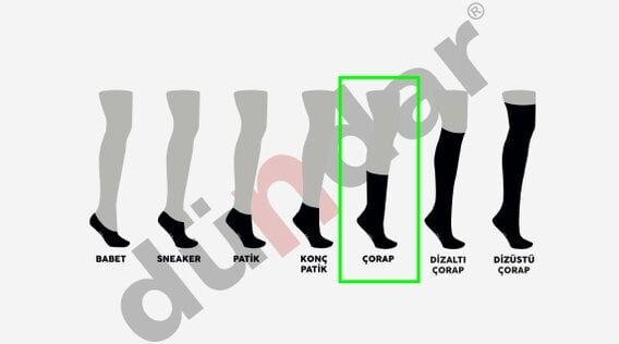 Dündar 6’lı Paket Erkek Bambu Çorap - Her Mevsim Konfor (4 Mevsim)